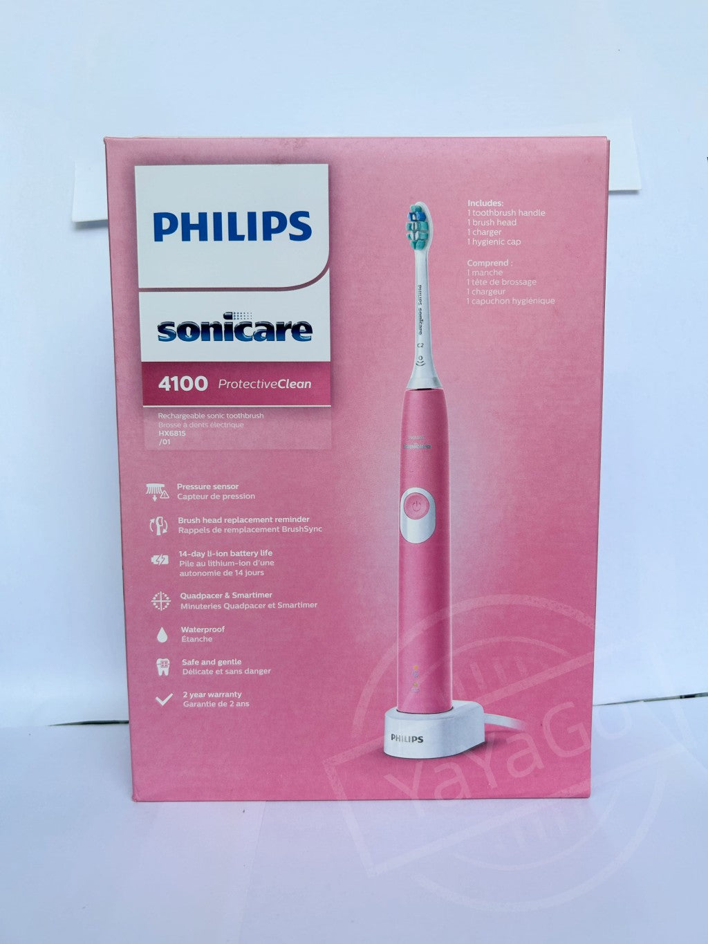 ⚡Ready Stock⚡Philips Sonicare ProtectiveClean electric toothbrush 4100/5100/6100 HX681S Rechargeable