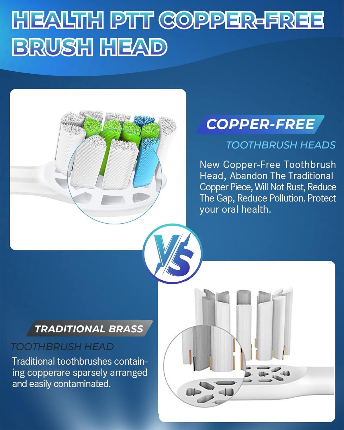 Toothbrush Replacement Heads for Philips Sonicare Diamondclean toothbrush head