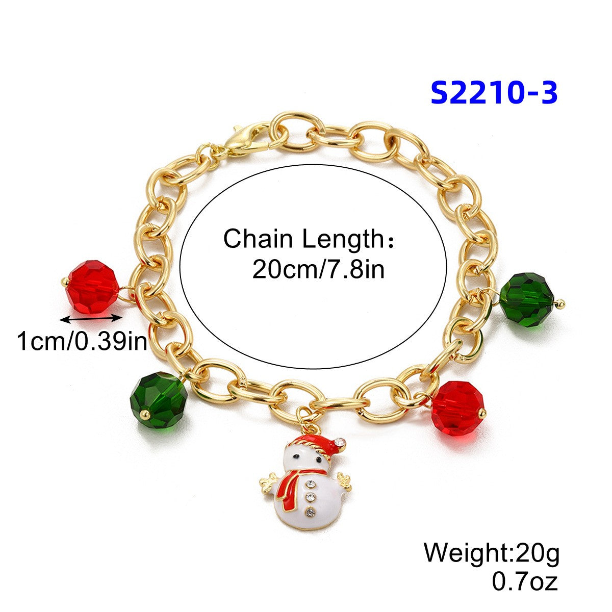 Mixed Assorted Beads clay beads Acrylic Crystal Glass Beads Pearls Round Spacer Beads Crafts Beads Bulk Beads with Elastic String for Necklace Bracelet Crafts Christmas Jewelry