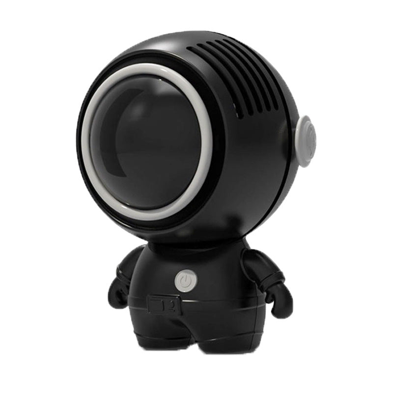 Mini Neck Hanging Fan Astronaut Handheld Air Cooler table Portable Bladeless Fan