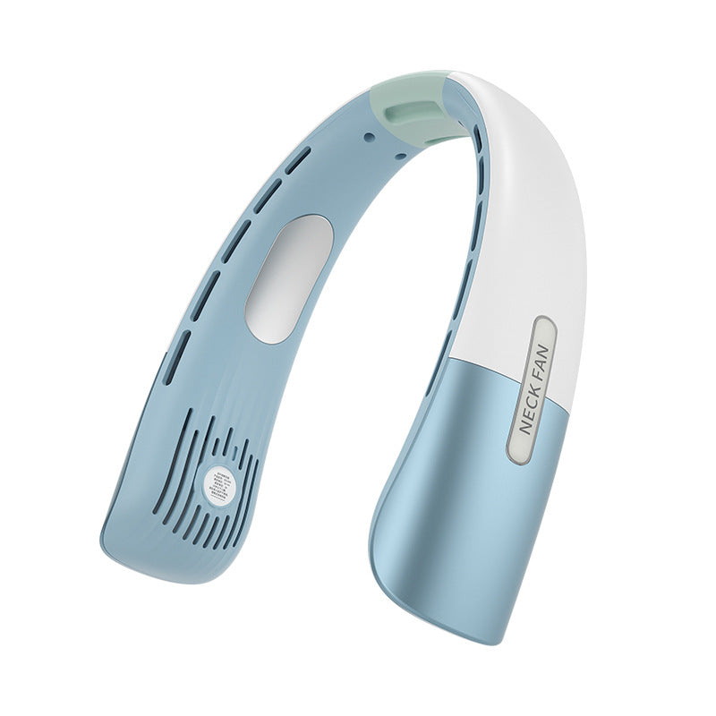 Portable USB Rechargeable Bladeless Neck Fan Hanging Air Cooler Air Conditioner
