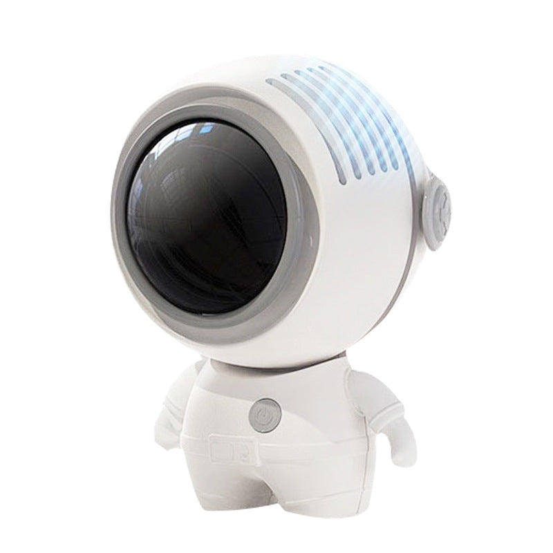 Mini Neck Hanging Fan Astronaut Handheld Air Cooler table Portable Bladeless Fan