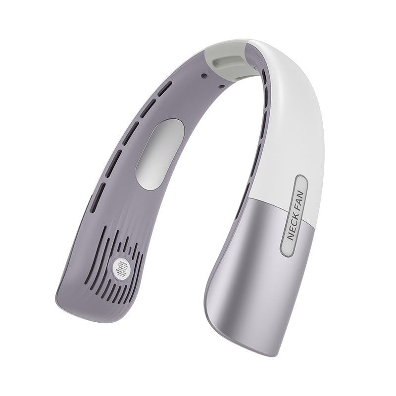 Portable USB Rechargeable Bladeless Neck Fan Hanging Air Cooler Air Conditioner