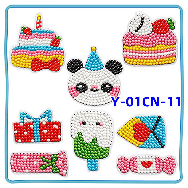 Diamond Painting for Kids with Frames, Mosaic Gem Sticker Art Projects Kits, Holiday Crafts Supplies Gifts for Girls Boys Ages 6 7 8 9 10 11 12