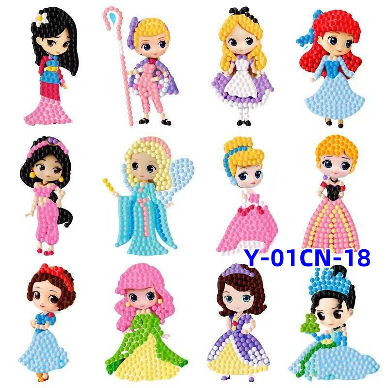 Diamond Painting for Kids with Frames, Mosaic Gem Sticker Art Projects Kits, Holiday Crafts Supplies Gifts for Girls Boys Ages 6 7 8 9 10 11 12