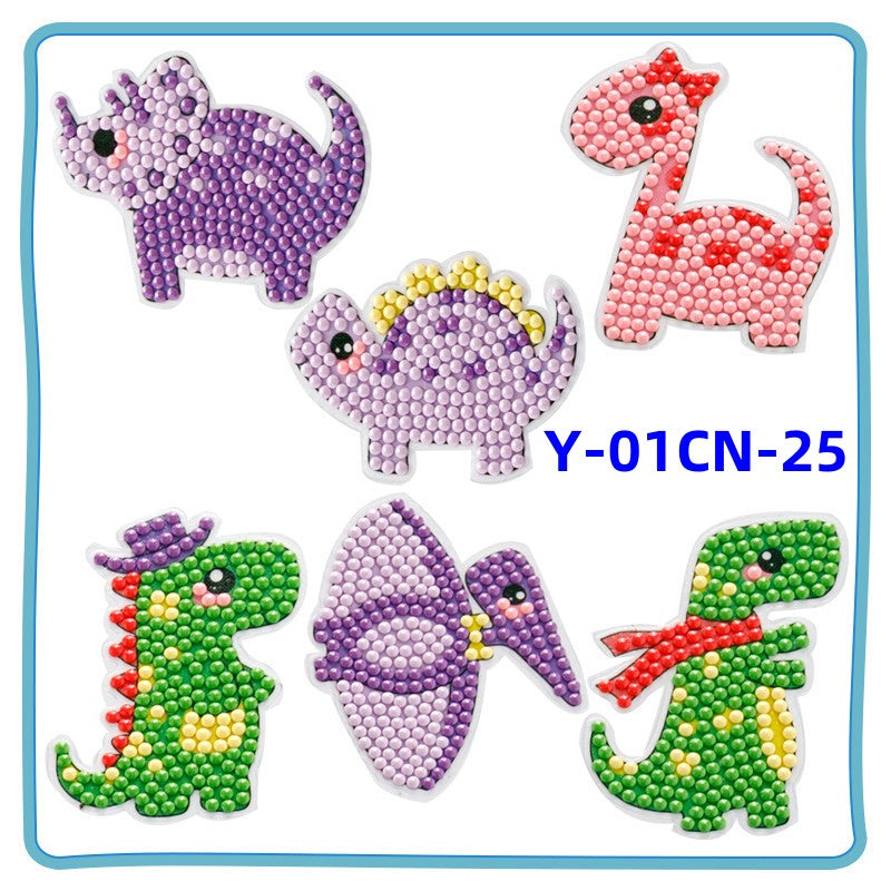 Diamond Painting for Kids with Frames, Mosaic Gem Sticker Art Projects Kits, Holiday Crafts Supplies Gifts for Girls Boys Ages 6 7 8 9 10 11 12