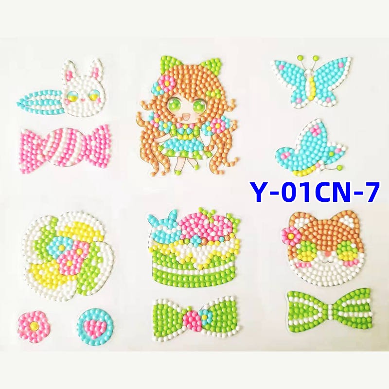 Diamond Painting for Kids with Frames, Mosaic Gem Sticker Art Projects Kits, Holiday Crafts Supplies Gifts for Girls Boys Ages 6 7 8 9 10 11 12
