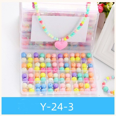 Bead Kits for Jewelry Making - Craft Beads for Kids Girls Jewelry Making Kits Colorful Acrylic Girls Bead Set Jewelry Crafting Set