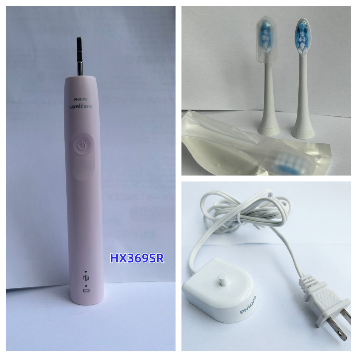 Replace Philips Sonicare toothbrush handle electric toothbrush 4100 Handle HX369SR NEW