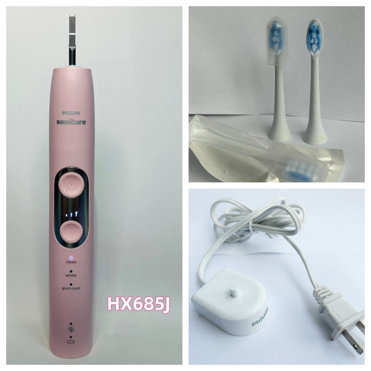 Philips Sonicare ProtectiveClean 6100 Mango de cepillo de dientes eléctrico sónico HX685J 