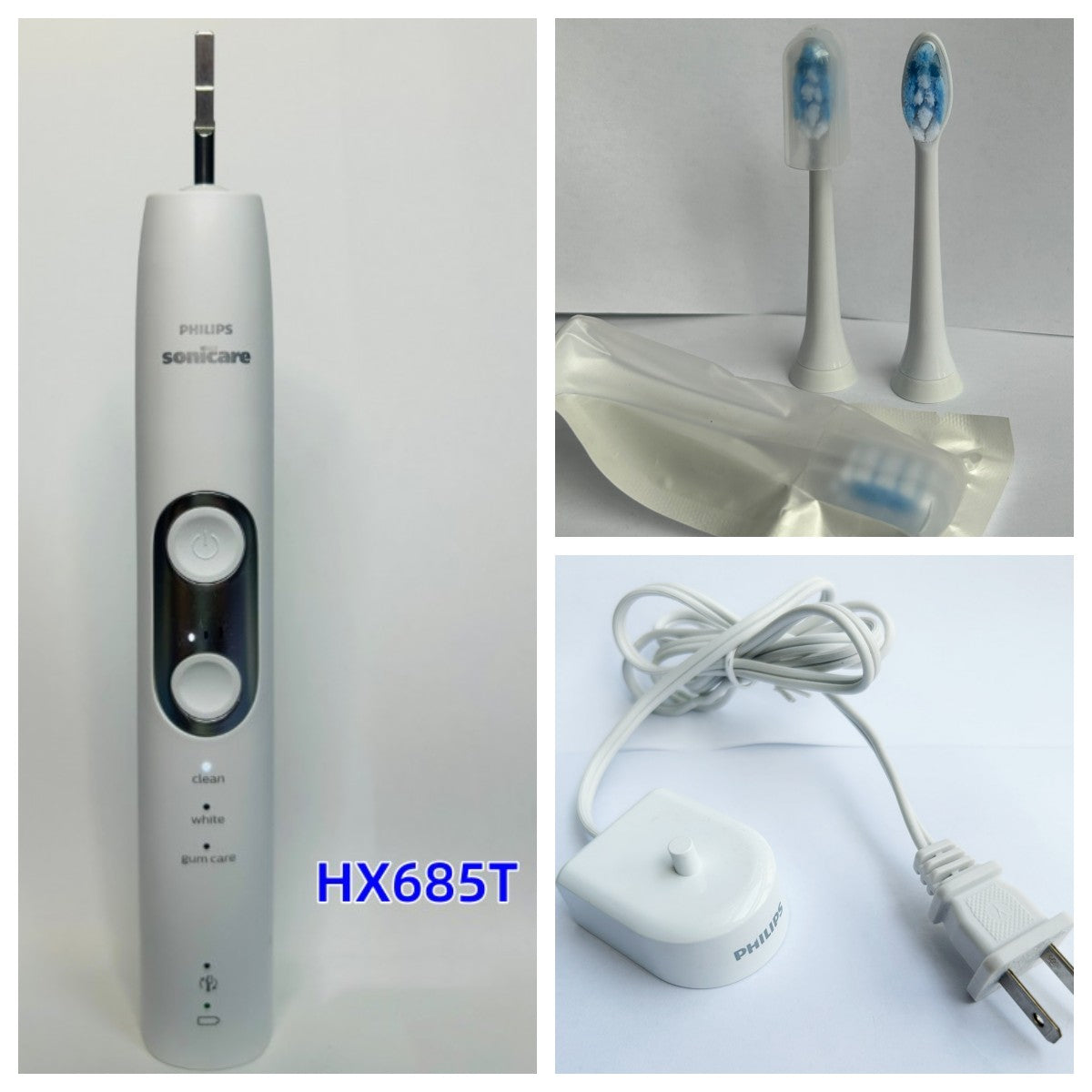 Philips Sonicare toothbrush ProtectiveClean 6100 Sonic electric toothbrush handle HX685T
