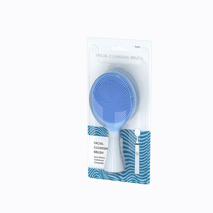 Soft silicone facial cleansing brush facial massage tool suitable for Philips toothbrush facial mod