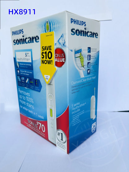 Philips Sonicare HealthyWhite Sonic electric toothbrush HX8911 NEW