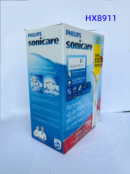 Philips Sonicare HealthyWhite Sonic electric toothbrush HX8911 NEW