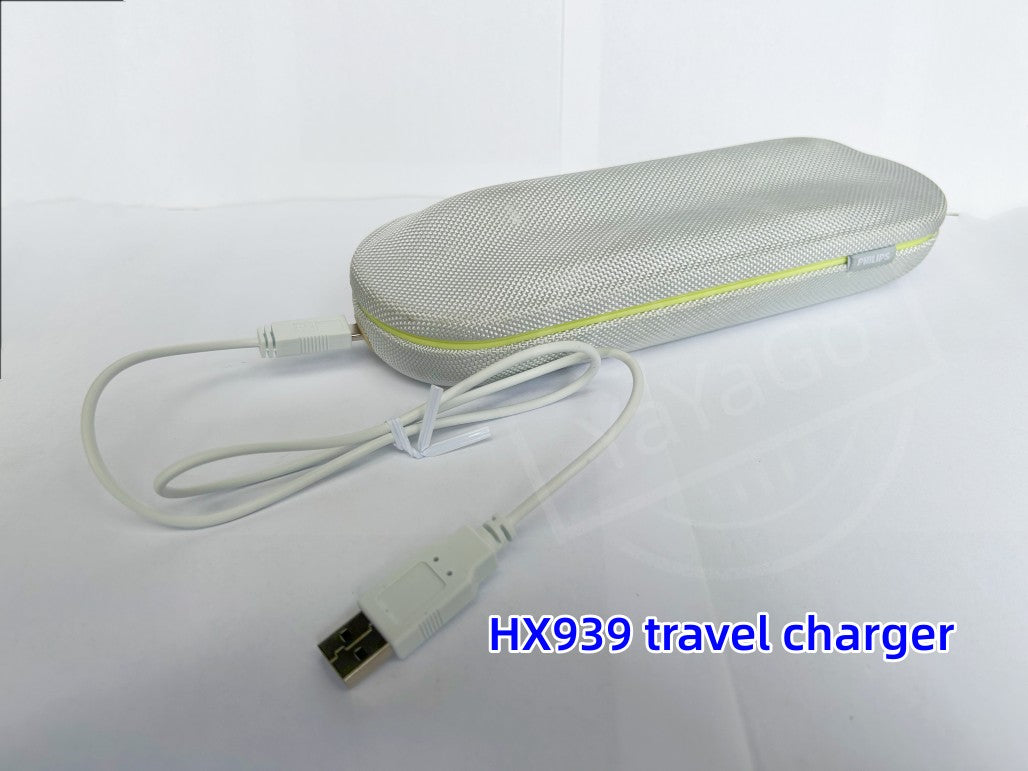 Travel charger case for Philips Toothbrush Diamond HX93 Series Rechargeable Travel USB charger