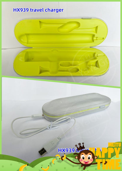 Travel charger case for Philips Toothbrush Diamond HX93 Series Rechargeable Travel USB charger