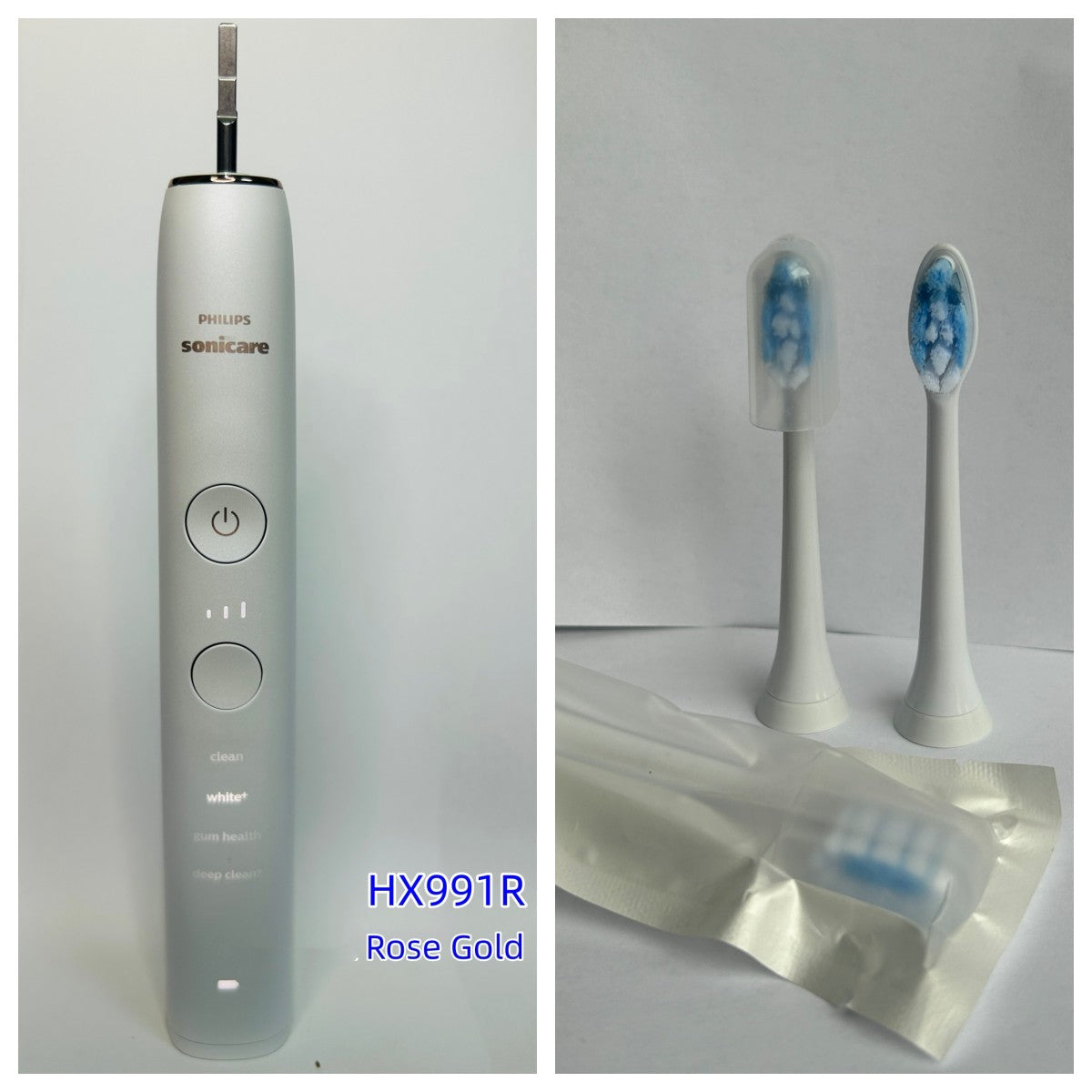 Philips Sonicare DiamondClean HX9300 HK991R Electric Power Toothbrush, Rose Gold