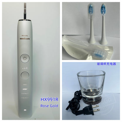 Philips Sonicare DiamondClean HX9300 HK991R Electric Power Toothbrush, Rose Gold