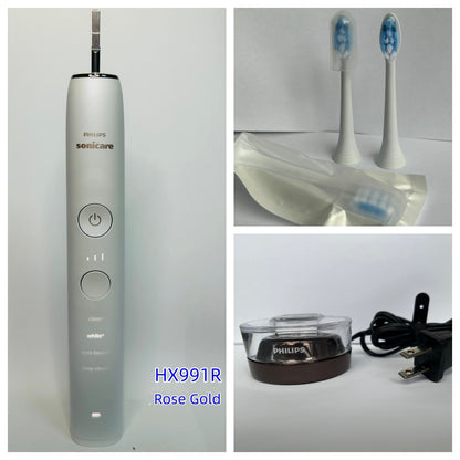 Philips Sonicare DiamondClean HX9300 HK991R Electric Power Toothbrush, Rose Gold