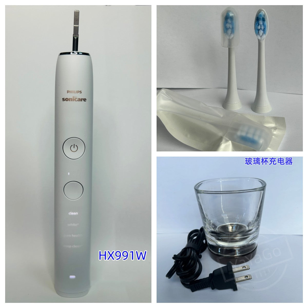 Philips Sonicare DiamondClean HX9300 HK991W Cepillo de dientes eléctrico blanco 