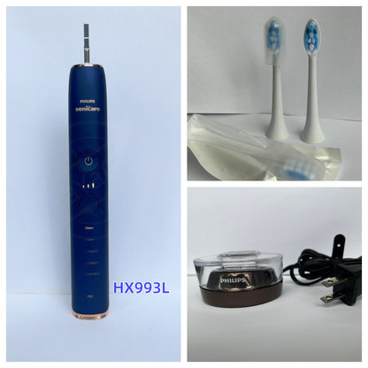 Philips Sonicare DiamondClean Electric Toothbrush Handle Only HX993L Dark Blue Toothbrush