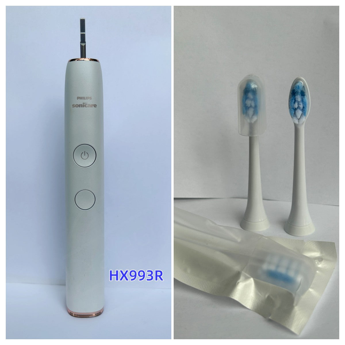 NEW Philips Sonicare DiamondClean Electric Toothbrush Handle Only HX993R white toothbrush