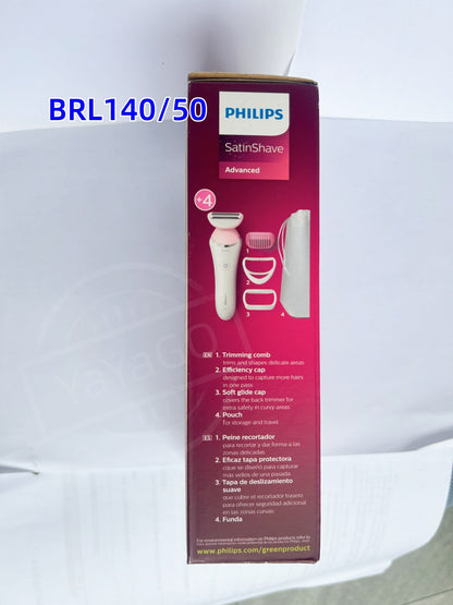 lady Shave Philips SatinShave BRL140/50 Lady Man Body Hair Remover Hair Portable Female Hair Trimmer