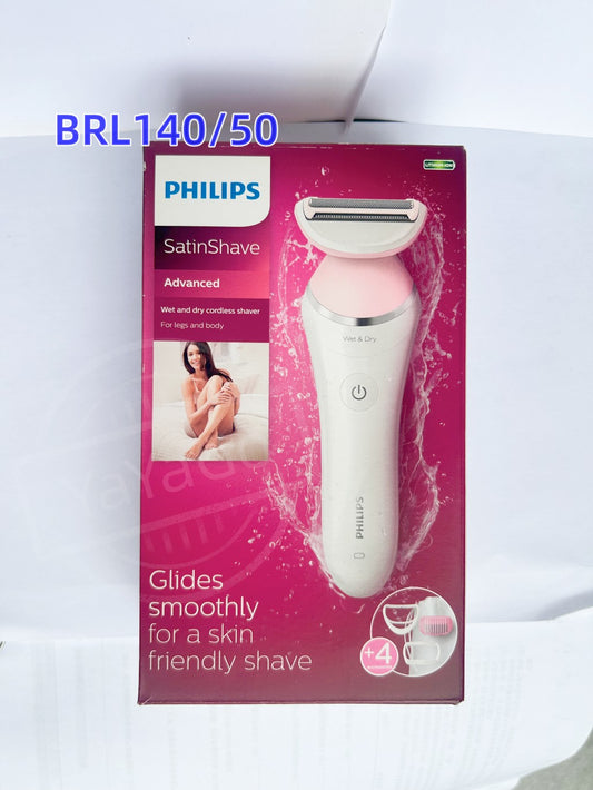 lady Shave Philips SatinShave BRL140/50 Lady Man Body Hair Remover Hair Portable Female Hair Trimmer