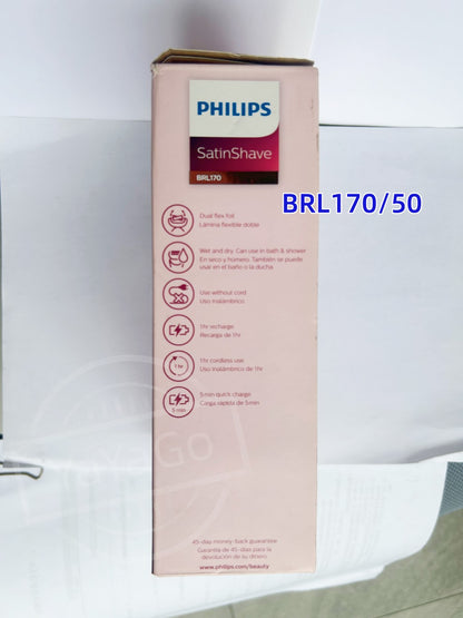 Philips SatinShave BRL170/50 Women Painless Electric Epilator Shaving Machines Portable Female Hair Trimmer