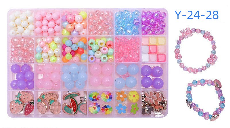Kids Jewelry Making Kit 450+ Beads Art and Craft Kits DIY Bracelets  Necklace Hairbands Toy for Age 3 4 5 6 7 8 Year Old Girl